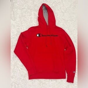 Champion Red Athletic Hoodie